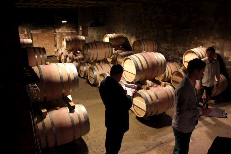 The Cellar at Le Tertre Roteboeuf