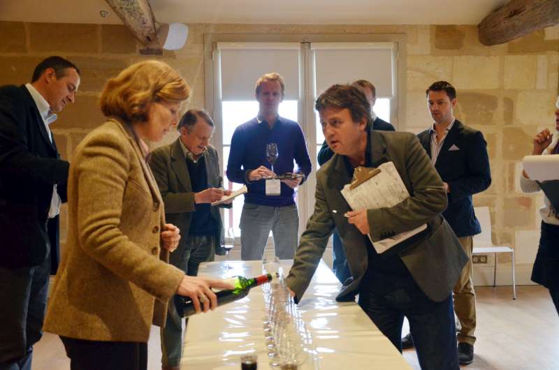 Veronique Sanders of Haut Bailly guides us through a mini vertical of their 2009, 2010 and 2011.