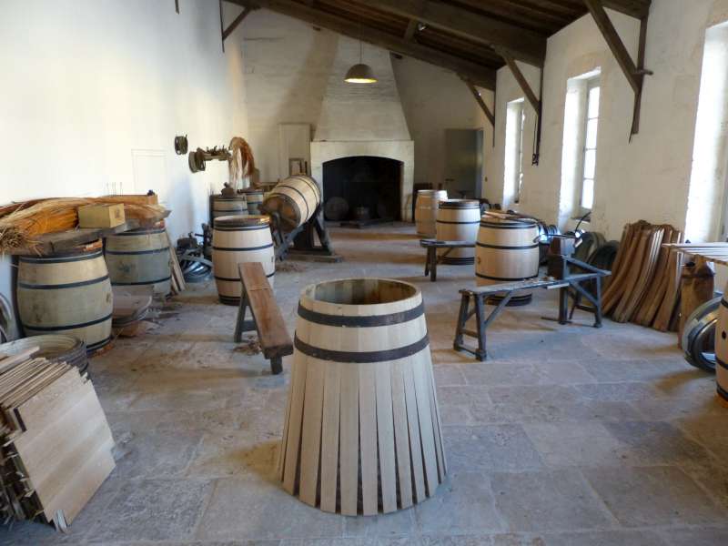 The cooperage at Château Margaux.