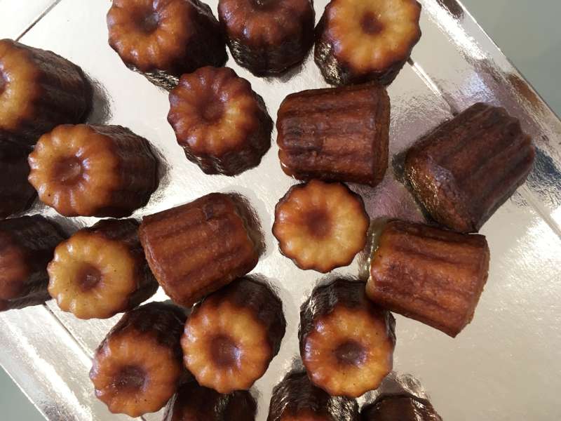 Coffee and Canelés during a rare break