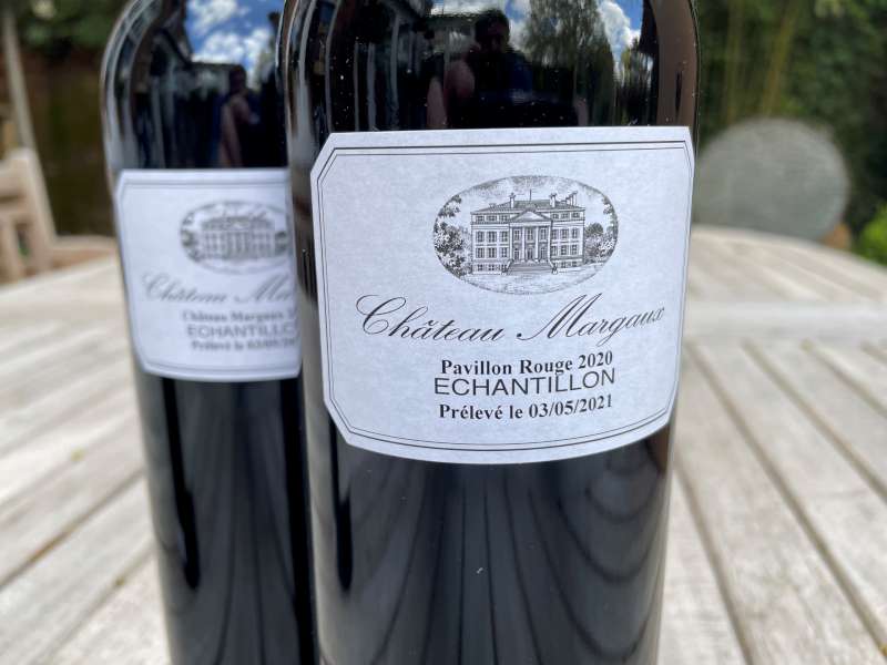 A First Growth and its little brother. 2020 Chateau Margaux.